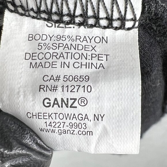 Black Skull 3D Graphic T-Shirt Womens XL Goth Biker Punk Edgy Alternative Top - Picture 11 of 13